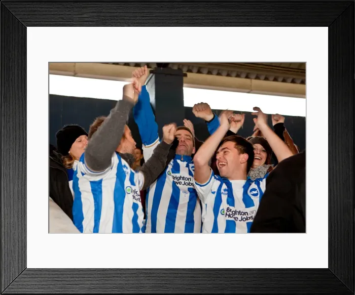 Framed Print : Flashback to Peterborough United: Away Game with Brighton & Hove Albion (January 21, 2012) Framed Print : Flashback to Peterborough United: Away Game with Brighton & Hove Albion (January 21, 2012)