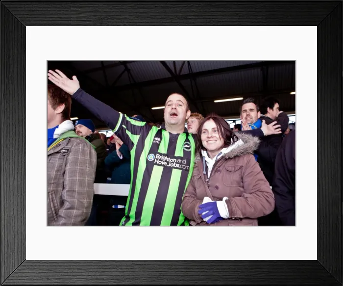Framed Print : Flashback: Peterborough United vs. Brighton & Hove Albion - January 21, 2012 (Away Game) Framed Print : Flashback: Peterborough United vs. Brighton & Hove Albion - January 21, 2012 (Away Game)