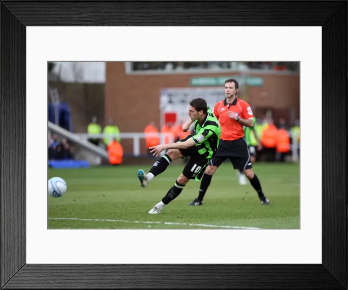 Framed Print : Brighton & Hove Albion Away at Peterborough United (2011-12 Season): 21-01-12 Framed Print : Brighton & Hove Albion Away at Peterborough United (2011-12 Season): 21-01-12