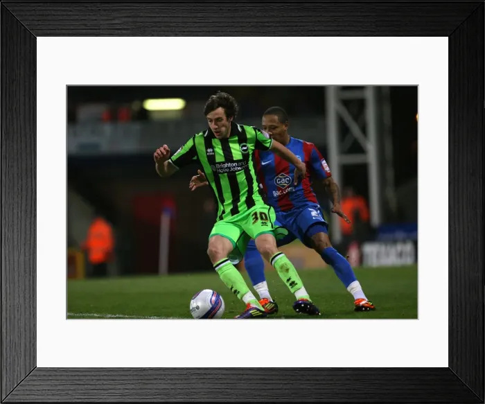 Framed Print : Brighton & Hove Albion vs. Crystal Palace: Away Game (January 31, 2012) Framed Print : Brighton & Hove Albion vs. Crystal Palace: Away Game (January 31, 2012)