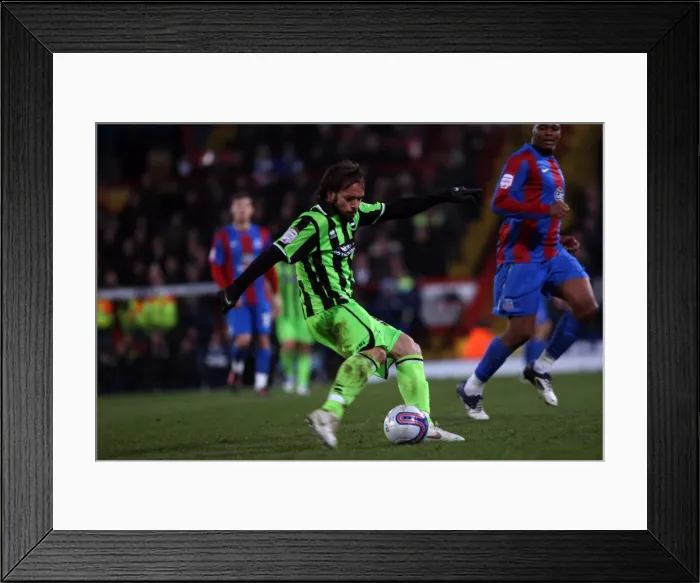 Framed Print : Brighton & Hove Albion vs. Crystal Palace: Away Game - January 31, 2012 (Crystal Palace) Framed Print : Brighton & Hove Albion vs. Crystal Palace: Away Game - January 31, 2012 (Crystal Palace)