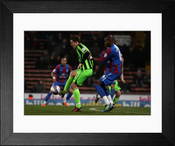 Framed Print : Brighton & Hove Albion vs. Crystal Palace: Away Game - January 31, 2012 Framed Print : Brighton & Hove Albion vs. Crystal Palace: Away Game - January 31, 2012