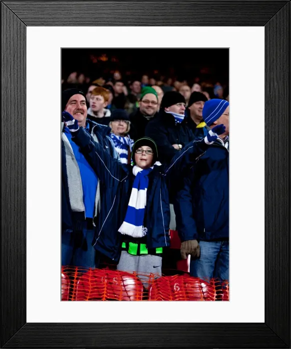 Framed Print : Brighton & Hove Albion vs. Crystal Palace: January 31, 2012 - Away Game (Season 2011-12) Framed Print : Brighton & Hove Albion vs. Crystal Palace: January 31, 2012 - Away Game (Season 2011-12)