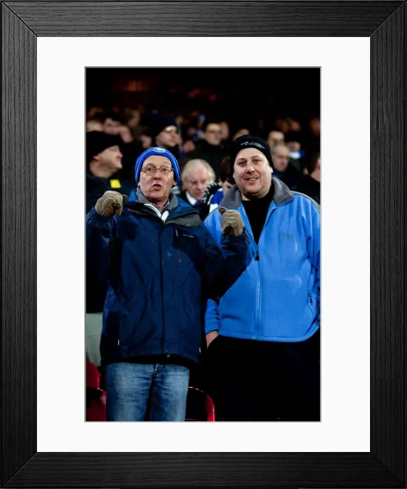 Framed Print : Brighton & Hove Albion vs. Crystal Palace: January 31, 2012 - Away Game (Season 2011-12) Framed Print : Brighton & Hove Albion vs. Crystal Palace: January 31, 2012 - Away Game (Season 2011-12)