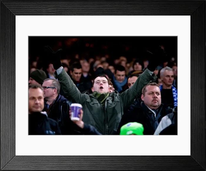 Framed Print : Brighton & Hove Albion vs. Crystal Palace: Away Game (2011-12 Season) - January 31, 2012