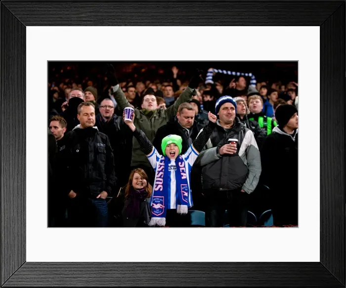 Framed Print : Brighton & Hove Albion vs. Crystal Palace: January 31, 2012 - Away Game (Season 2011-12) Framed Print : Brighton & Hove Albion vs. Crystal Palace: January 31, 2012 - Away Game (Season 2011-12)