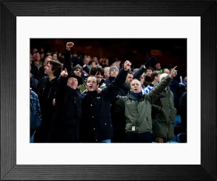 Framed Print : Brighton & Hove Albion at Crystal Palace: 2011-12 Season Away Game