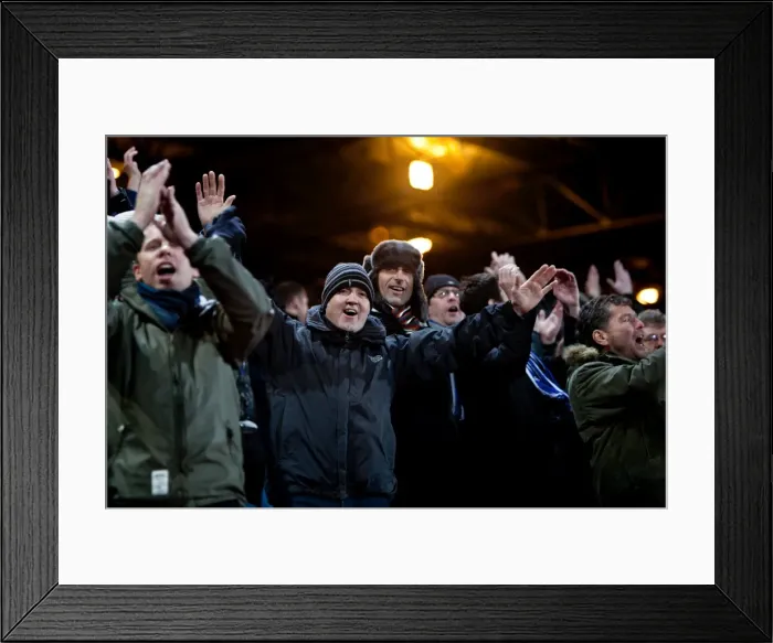Framed Print : Brighton & Hove Albion at Crystal Palace: 2011-12 Away Game