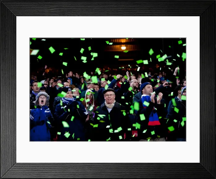 Framed Print : Brighton & Hove Albion vs. Crystal Palace: Away Game - 31-01-12 (2011-12 Season)