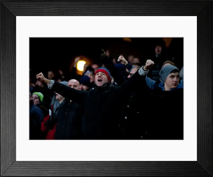 Framed Print : Brighton & Hove Albion vs. Crystal Palace: Away Game - January 31, 2012