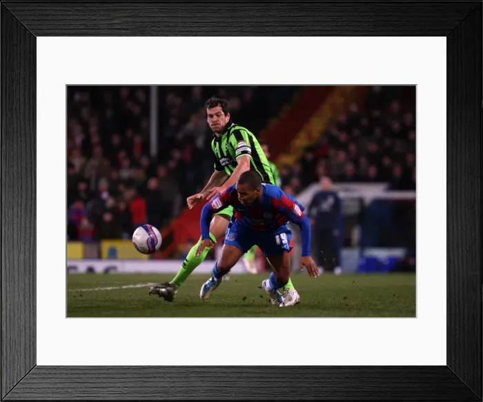 Framed Print : Brighton & Hove Albion vs. Crystal Palace: 2011-12 Away Game Framed Print : Brighton & Hove Albion vs. Crystal Palace: 2011-12 Away Game