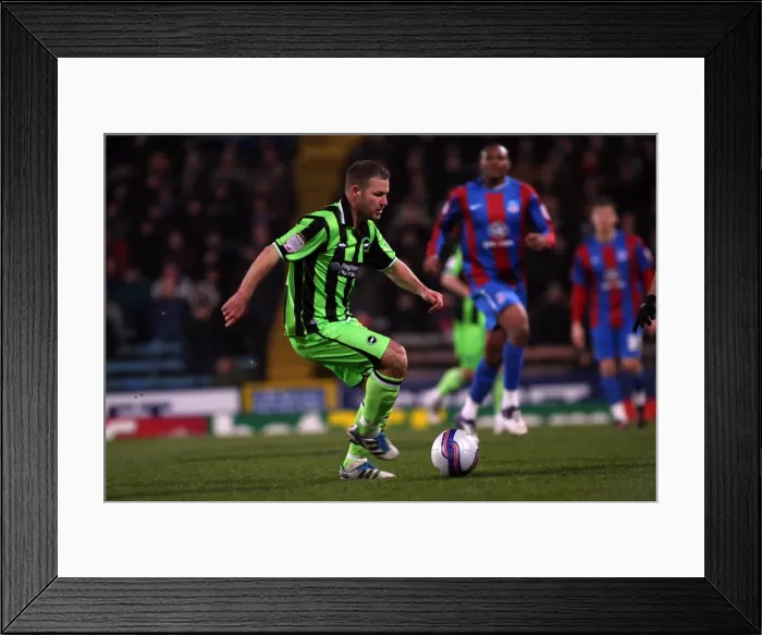 Framed Print : Brighton & Hove Albion vs. Crystal Palace: Away Game - 2011-12 Season (31-01-12)