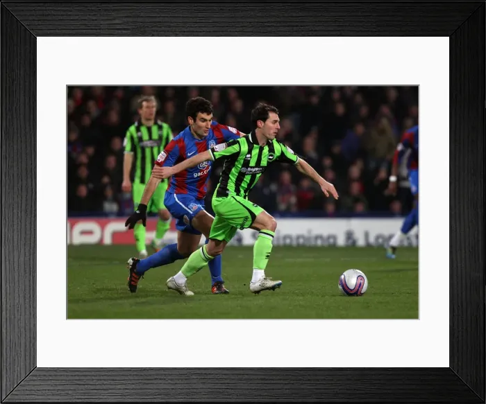 Framed Print : Brighton & Hove Albion vs. Crystal Palace: 2011-12 Away Game Framed Print : Brighton & Hove Albion vs. Crystal Palace: 2011-12 Away Game