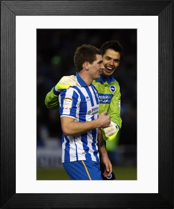 Framed Print : Brighton & Hove Albion: Nostalgic Review of the 2011-12 Home Game Against Leicester City (04-02-12) Framed Print : Brighton & Hove Albion: Nostalgic Review of the 2011-12 Home Game Against Leicester City (04-02-12)