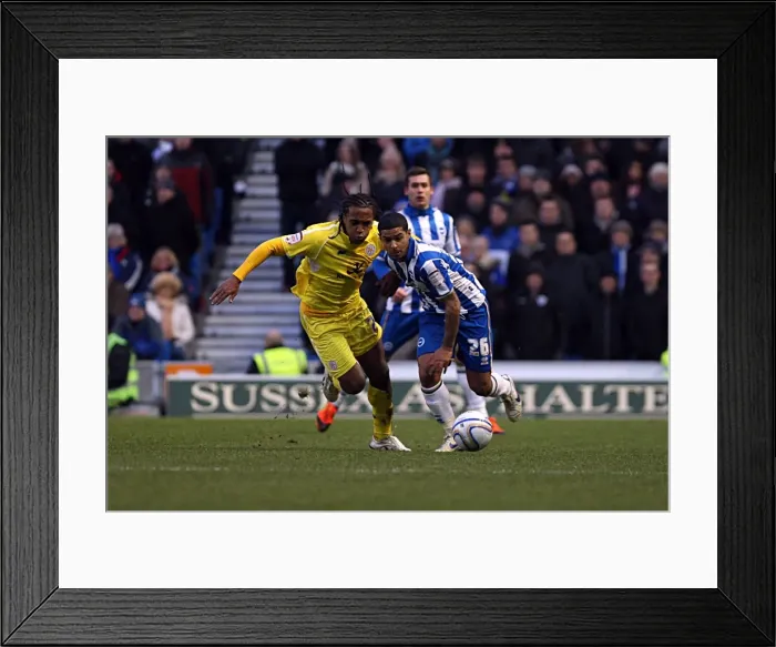 Framed Print : Brighton & Hove Albion vs. Leicester City (04-02-12): A Glimpse into Our 2011-12 Home Season