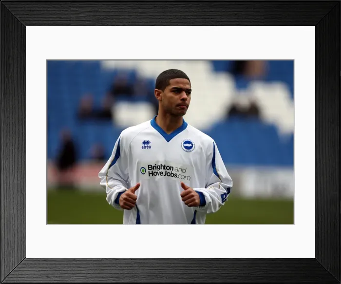 Framed Print : Brighton & Hove Albion vs. Leicester City (04-02-12) - A Look Back at Our 2011-12 Home Season