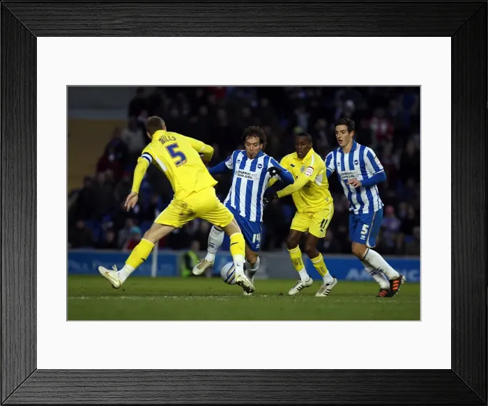 Framed Print : Brighton & Hove Albion vs. Leicester City (04-02-12): A Nostalgic Look Back at the 2011-12 Home Season - Leicester City Match Framed Print : Brighton & Hove Albion vs. Leicester City (04-02-12): A Nostalgic Look Back at the 2011-12 Home Season - Leicester City Match