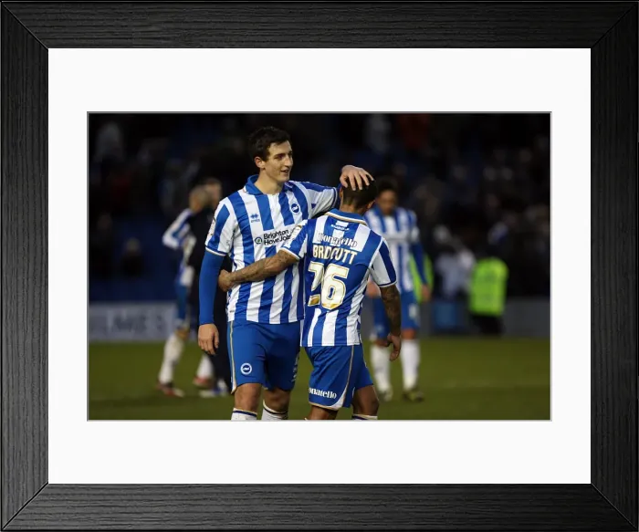 Framed Print : Brighton & Hove Albion vs Leicester City (04-02-12): A Look Back at Our 2011-12 Home Season Game Framed Print : Brighton & Hove Albion vs Leicester City (04-02-12): A Look Back at Our 2011-12 Home Season Game