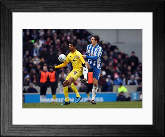 Framed Print : Reliving the Thrills: Brighton & Hove Albion vs. Leicester City (04-02-12) - A Look Back at the Exciting 2011-12 Season Home Game Framed Print : Reliving the Thrills: Brighton & Hove Albion vs. Leicester City (04-02-12) - A Look Back at the Exciting 2011-12 Season Home Game