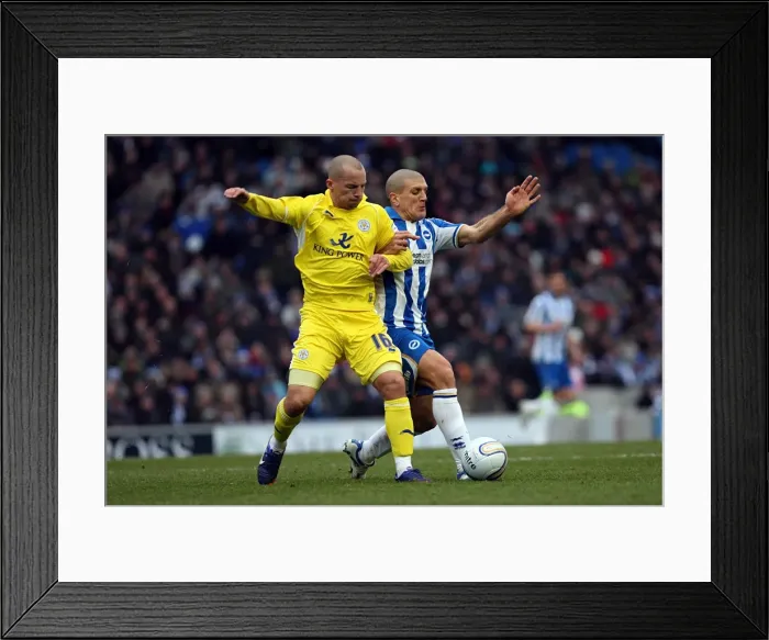 Framed Print : Brighton & Hove Albion vs. Leicester City (04-02-12) - A Glimpse into Our 2011-12 Home Season