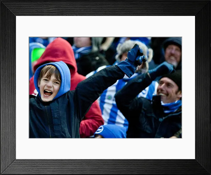 Framed Print : Brighton & Hove Albion: Nostalgic Review of the 2011-12 Home Game Against Leicester City (04-02-12) Framed Print : Brighton & Hove Albion: Nostalgic Review of the 2011-12 Home Game Against Leicester City (04-02-12)