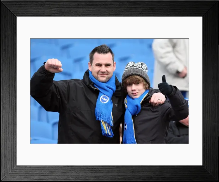 Framed Print : Brighton & Hove Albion vs. Leicester City (04-02-12): A Look Back at Our 2011-12 Home Season Game Framed Print : Brighton & Hove Albion vs. Leicester City (04-02-12): A Look Back at Our 2011-12 Home Season Game