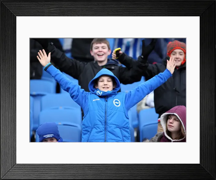 Framed Print : Brighton & Hove Albion vs. Leicester City (04-02-12): A Look Back at Our 2011-12 Home Season Framed Print : Brighton & Hove Albion vs. Leicester City (04-02-12): A Look Back at Our 2011-12 Home Season