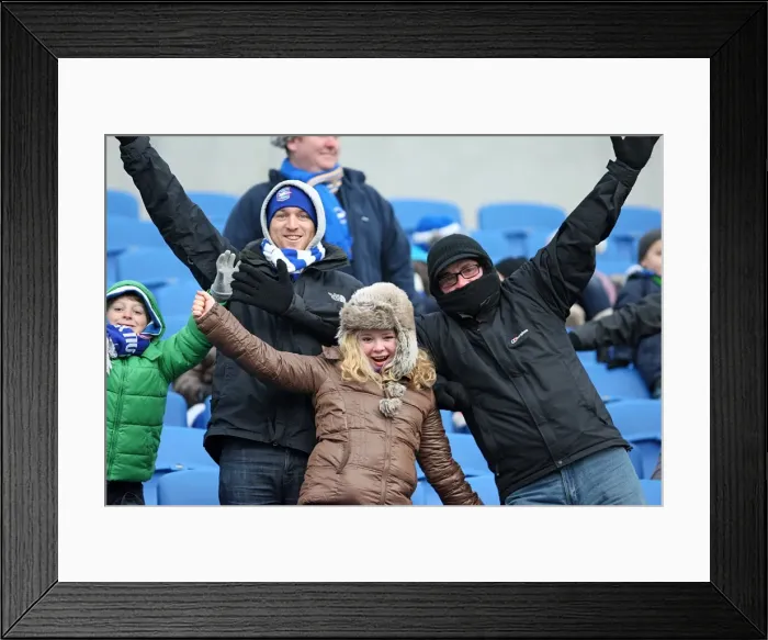 Framed Print : Brighton & Hove Albion vs. Leicester City (04-02-12): A Look Back at Our 2011-12 Home Season Framed Print : Brighton & Hove Albion vs. Leicester City (04-02-12): A Look Back at Our 2011-12 Home Season