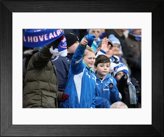 Framed Print : Nostalgia: Brighton & Hove Albion vs. Leicester City (04-02-12) - A Look Back at Our 2011-12 Home Season Game Framed Print : Nostalgia: Brighton & Hove Albion vs. Leicester City (04-02-12) - A Look Back at Our 2011-12 Home Season Game