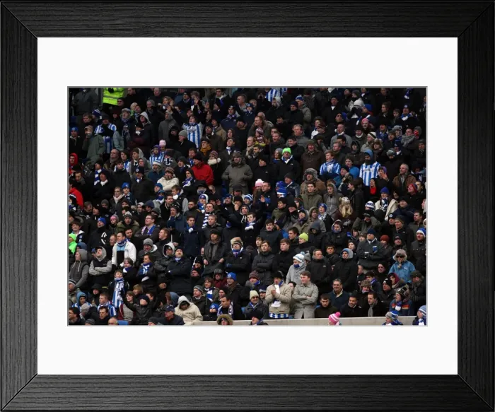 Framed Print : Brighton & Hove Albion vs. Leicester City (04-02-12): A Nostalgic Look Back at the 2011-12 Home Season - Leicester City Game Framed Print : Brighton & Hove Albion vs. Leicester City (04-02-12): A Nostalgic Look Back at the 2011-12 Home Season - Leicester City Game