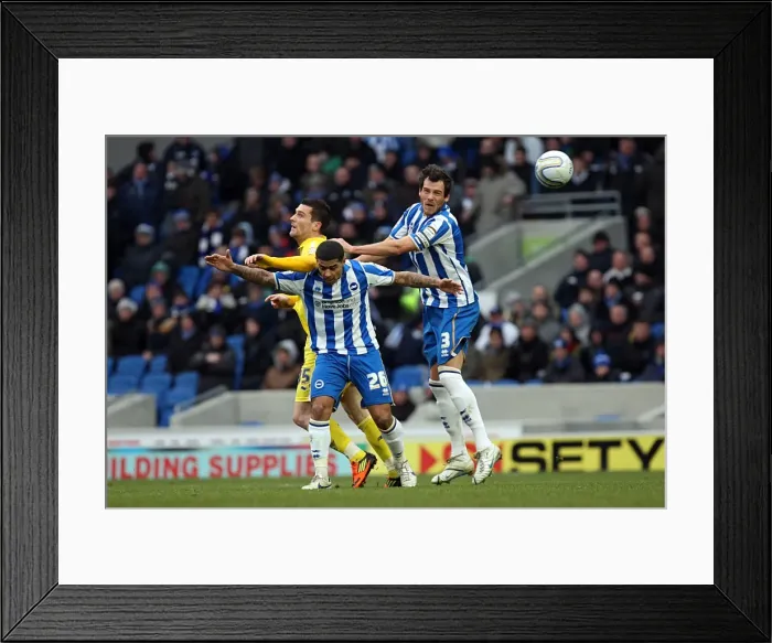 Framed Print : Brighton & Hove Albion vs. Leicester City (04-02-12): A Look Back at Our 2011-12 Home Season Framed Print : Brighton & Hove Albion vs. Leicester City (04-02-12): A Look Back at Our 2011-12 Home Season