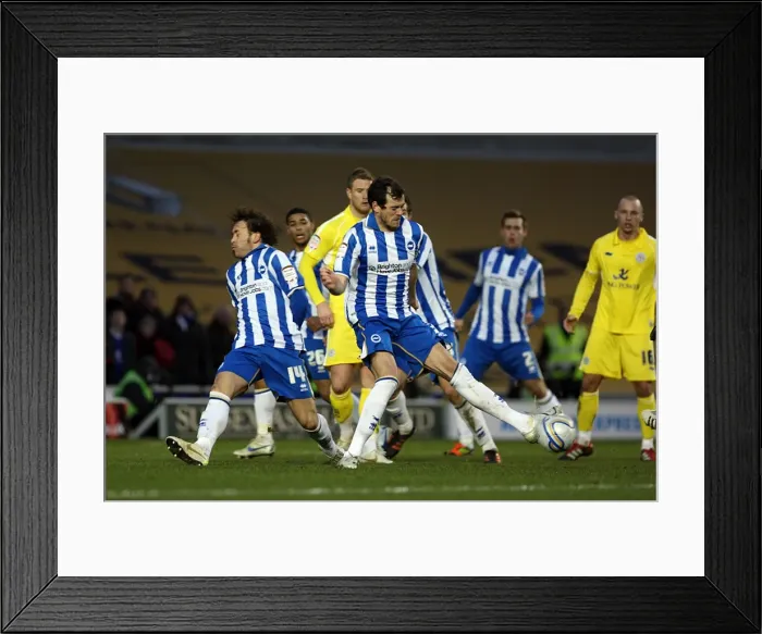 Framed Print : Brighton & Hove Albion vs. Leicester City (04-02-12): A Nostalgic Look Back at the 2011-12 Home Season - Leicester City Match Framed Print : Brighton & Hove Albion vs. Leicester City (04-02-12): A Nostalgic Look Back at the 2011-12 Home Season - Leicester City Match
