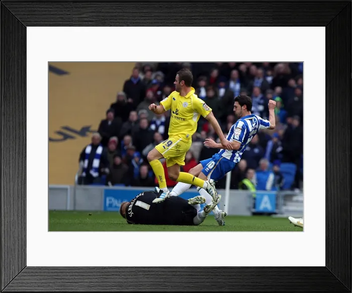 Framed Print : Brighton & Hove Albion vs. Leicester City (04-02-12): A Nostalgic Look Back at Our 2011-12 Home Season - Leicester City Game Framed Print : Brighton & Hove Albion vs. Leicester City (04-02-12): A Nostalgic Look Back at Our 2011-12 Home Season - Leicester City Game