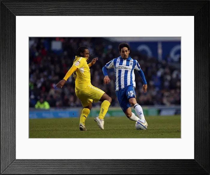 Framed Print : Brighton & Hove Albion vs. Leicester City (04-02-12): A Nostalgic Look Back at the 2011-12 Home Season - Leicester City Game Framed Print : Brighton & Hove Albion vs. Leicester City (04-02-12): A Nostalgic Look Back at the 2011-12 Home Season - Leicester City Game