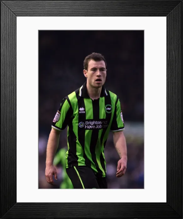 Framed Print : Brighton & Hove Albion vs. Leeds United (Away): 11-02-12 Framed Print : Brighton & Hove Albion vs. Leeds United (Away): 11-02-12