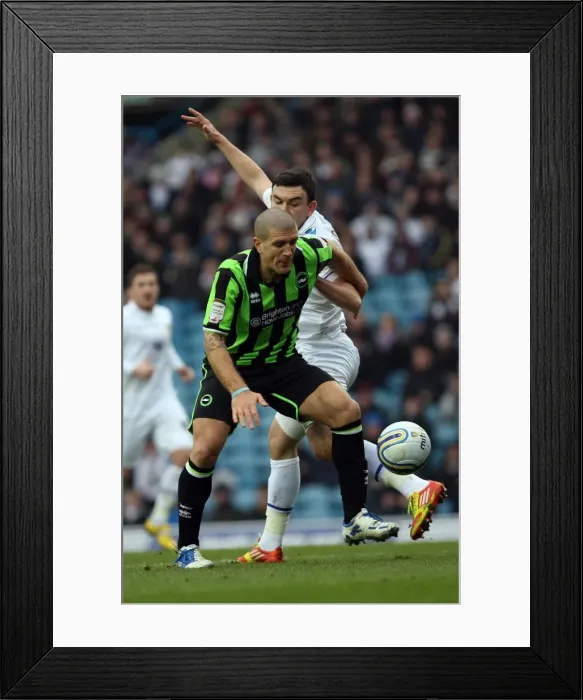 Framed Print : Brighton And Hove Albion Past Seasons: Season 2011-12: 2011-12 Away Games: Leeds United - 11-02-12 Framed Print : Brighton And Hove Albion Past Seasons: Season 2011-12: 2011-12 Away Games: Leeds United - 11-02-12
