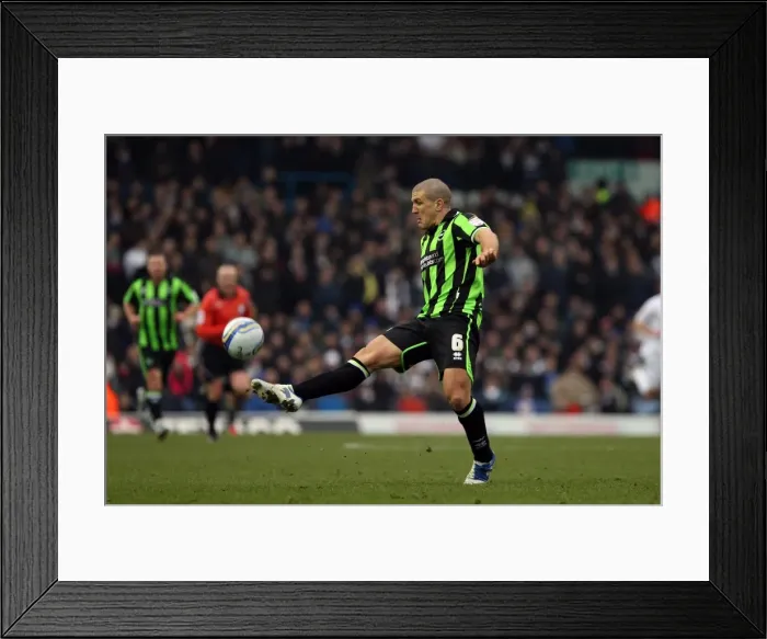 Framed Print : Brighton & Hove Albion vs. Leeds United (Away Game - 11-02-12) Framed Print : Brighton & Hove Albion vs. Leeds United (Away Game - 11-02-12)