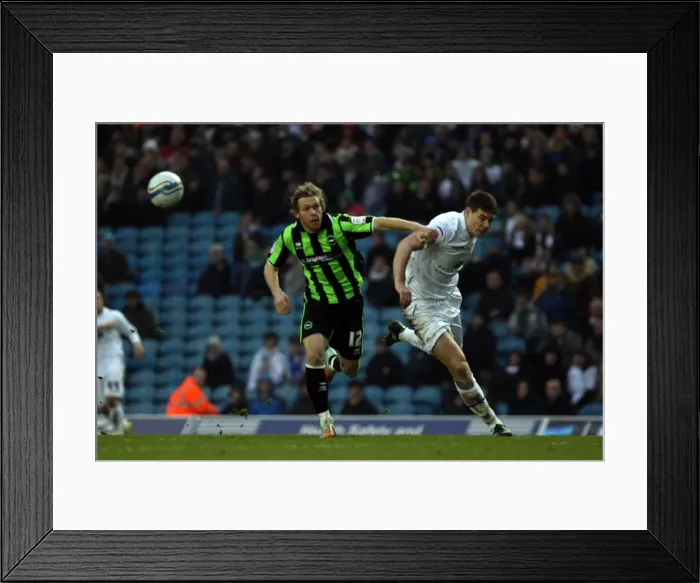 Framed Print : Brighton & Hove Albion vs. Leeds United (Away): 2011-12 Season - Highlights (11-02-12) Framed Print : Brighton & Hove Albion vs. Leeds United (Away): 2011-12 Season - Highlights (11-02-12)