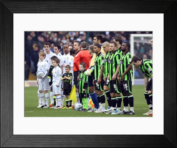 Framed Print : Brighton & Hove Albion vs. Leeds United: 2011-12 Away Game Highlights