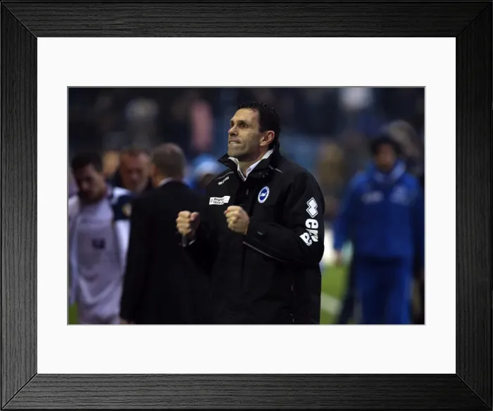 Framed Print : Thrilling Encounter: Brighton & Hove Albion vs. Leeds United (Away) - February 11, 2012 (Season 2011-12, Away Games) Framed Print : Thrilling Encounter: Brighton & Hove Albion vs. Leeds United (Away) - February 11, 2012 (Season 2011-12, Away Games)