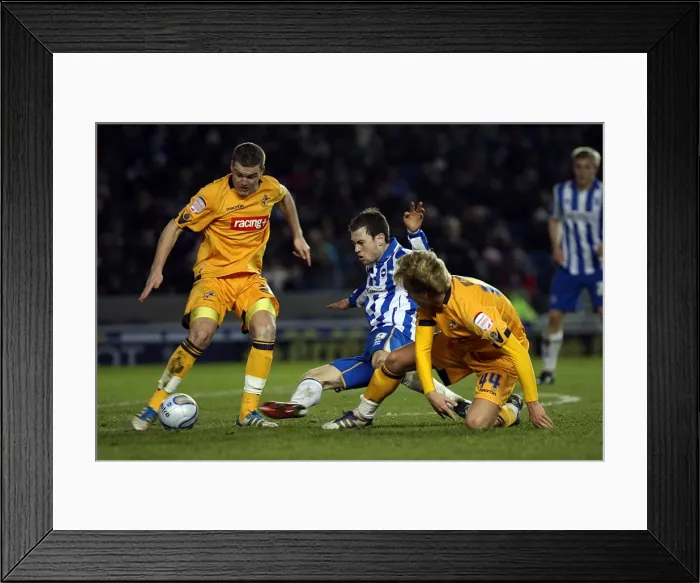 Framed Print : Brighton & Hove Albion vs. Millwall: A Historic 2011-12 Home Game Framed Print : Brighton & Hove Albion vs. Millwall: A Historic 2011-12 Home Game