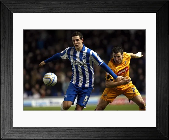 Framed Print : Brighton & Hove Albion vs Millwall: A Memorable Home Game - February 14, 2012 (Season 2011-12) Framed Print : Brighton & Hove Albion vs Millwall: A Memorable Home Game - February 14, 2012 (Season 2011-12)