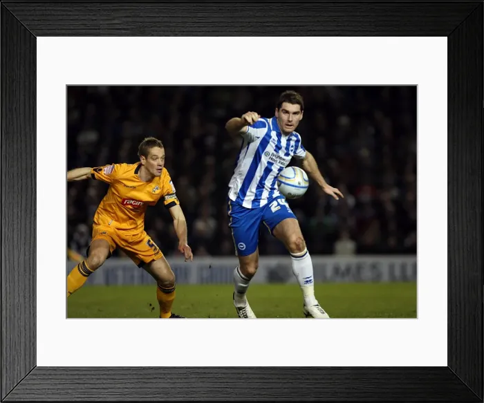 Framed Print : Brighton & Hove Albion vs. Millwall: A Historic 2011-12 Home Game Framed Print : Brighton & Hove Albion vs. Millwall: A Historic 2011-12 Home Game