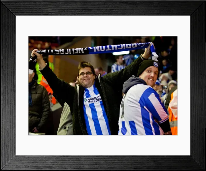 Framed Print : Brighton & Hove Albion vs. Liverpool (FA Cup, 2011-12): Away Game Framed Print : Brighton & Hove Albion vs. Liverpool (FA Cup, 2011-12): Away Game