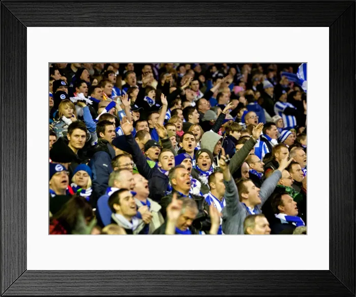 Framed Print : Brighton & Hove Albion vs. Liverpool (FA Cup, 2011-12): Away Game Framed Print : Brighton & Hove Albion vs. Liverpool (FA Cup, 2011-12): Away Game