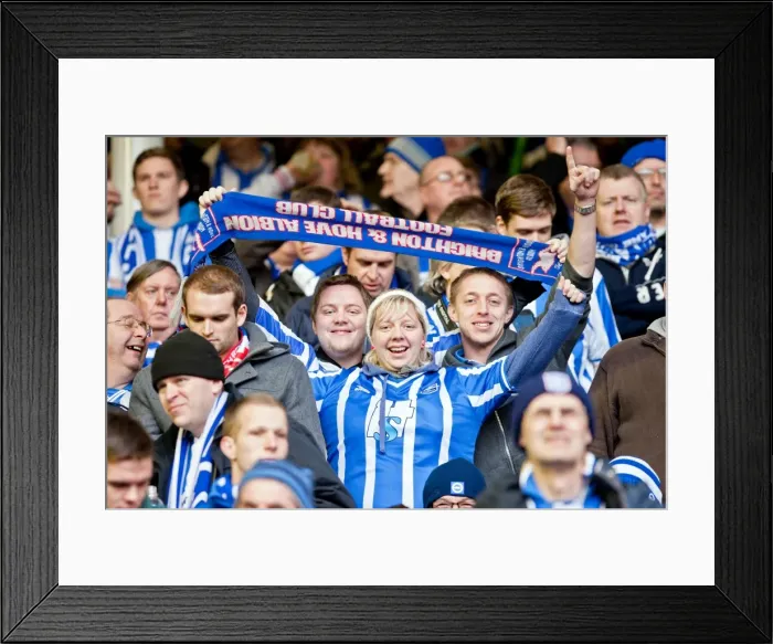 Framed Print : Brighton & Hove Albion vs. Liverpool (FA Cup, 2011-12): Away Game Framed Print : Brighton & Hove Albion vs. Liverpool (FA Cup, 2011-12): Away Game