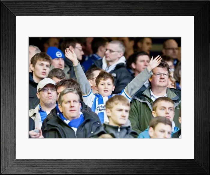 Framed Print : Brighton And Hove Albion Past Seasons: Season 2011-12: 2011-12 Away Games: Liverpool (FAC) - 19-02--12 Framed Print : Brighton And Hove Albion Past Seasons: Season 2011-12: 2011-12 Away Games: Liverpool (FAC) - 19-02--12