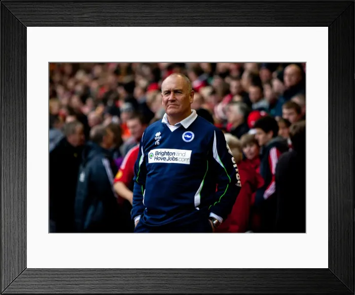 Framed Print : Brighton & Hove Albion vs. Liverpool - 2011-12 FA Cup: Away Game Framed Print : Brighton & Hove Albion vs. Liverpool - 2011-12 FA Cup: Away Game