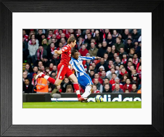 Framed Print : Brighton & Hove Albion vs. Liverpool (FA Cup, 2011-12): Away Game Framed Print : Brighton & Hove Albion vs. Liverpool (FA Cup, 2011-12): Away Game