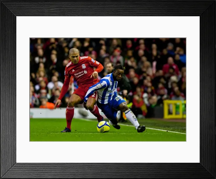 Framed Print : Brighton & Hove Albion vs. Liverpool (FA Cup, 2011-12): Away Game Framed Print : Brighton & Hove Albion vs. Liverpool (FA Cup, 2011-12): Away Game